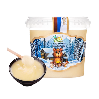 冬熊俄罗斯原装进口蜂蜜1.25kg