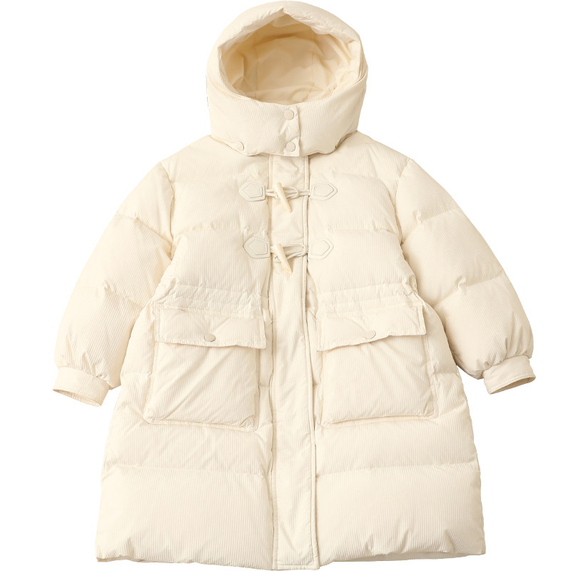 儿童羽绒服中长款男童2025冬新款加厚女童羽绒服中大童装外套4277