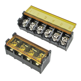 HB9500SS带盖子黑色栅栏式PCB接线端子 9.5mm-2p3p4p5p6p7p8p9pin