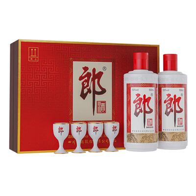 郎牌郎酒礼盒酱香型白酒500ml*2