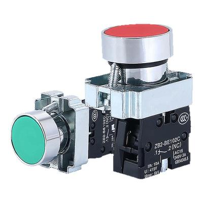 金属复位按钮开关XB2BA31C