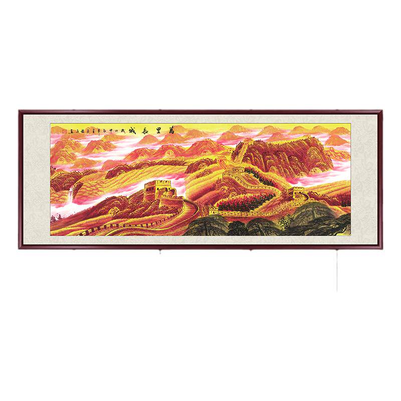 万里长城画靠山图风景国画装饰画