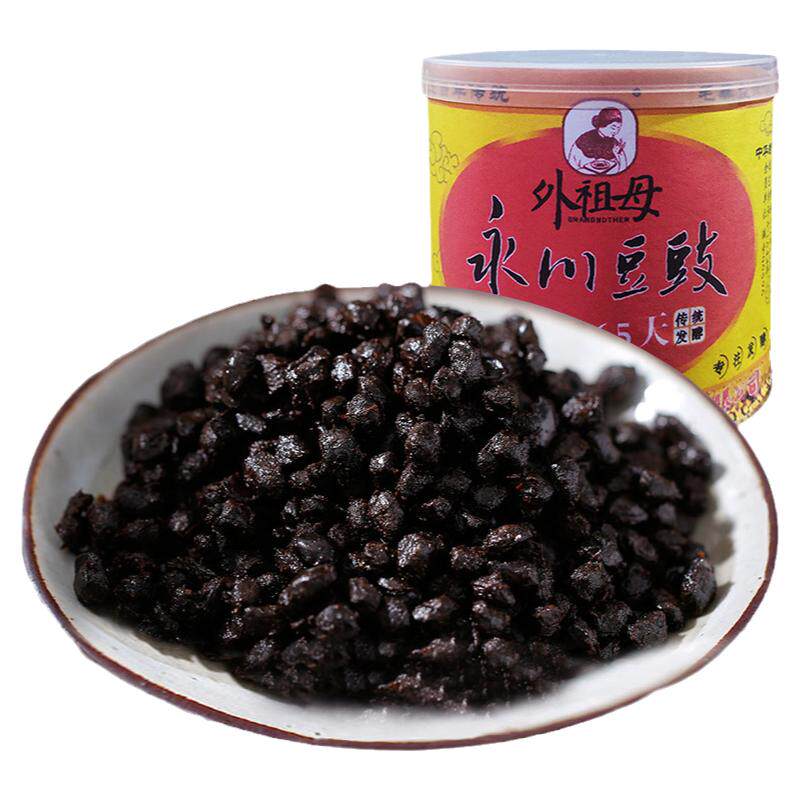 外祖母 永川豆豉150克 重庆特产一年酿豆豉蒸鱼川菜调料