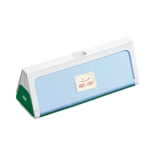 【礼盒装】NBX大开口布丁磁吸开合笔袋多功能文具盒防污防水防脏高颜值男孩款简约大容量黑科技创意学生文具