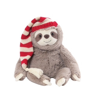 GUND树獭萨米儿童安抚陪睡毛绒可爱娃娃公仔玩偶玩具圣诞节礼物