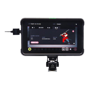 ATOMOS 阿童木史努比二代监视器SHINOBI隐刃HDR摄影5寸SDI显示屏微单反高清HDMI导演4K视频显示器相机