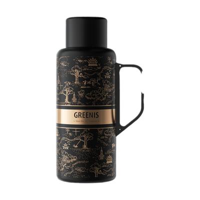 格丽思GREENIS纯钛传家壶保温壶家用泡焖茶壶传世壶水壶机械测温