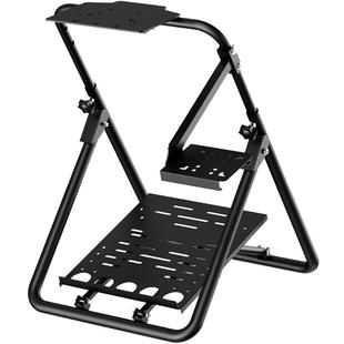 莱仕达A9游戏方向盘支架 罗技G27 G29 GT500 T300RS挂档杆托架脚踏 家用电脑pc赛车模拟器折叠支架