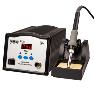 90W 150W电洛铁恒温高频焊台205大功率焊锡枪203工业级智能电烙铁