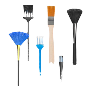 键盘刷清洁刷电脑除尘刷清理毛刷套装笔记本电脑主机灰尘扫灰台式机箱除尘剃须刀清洗工具刷子手机听筒缝隙