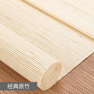 饰新中式 竹帘卷帘窗帘隔断禅意装 茶室阳台遮阳屏风隔断门帘