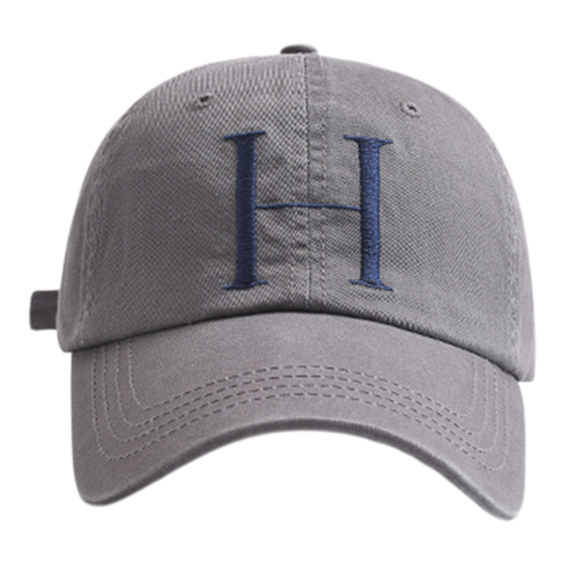 大H棒球帽子女2025新款软顶显脸小ins潮休闲运动防晒韩版鸭舌帽男