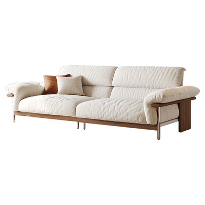 拉芙菲/LFF原木风布艺沙发