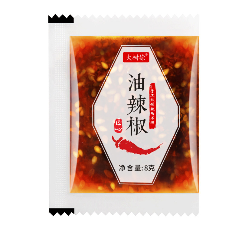 小包油泼辣子外卖凉拌8克900袋