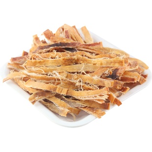 礼鱿 鱿鱼干耐嚼鱿鱼丝条下酒休闲零食海鲜干鱿鱼干货碾压版3袋装