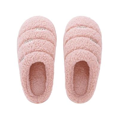 三利加厚保暖防滑室内秋冬棉拖