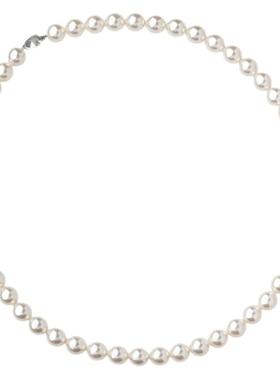 正圆珍珠项链One珍珠贝母女