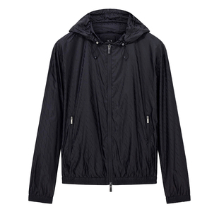 Armani/阿玛尼AX 男士时尚休闲连帽夹克外套 XM001582 AF16628