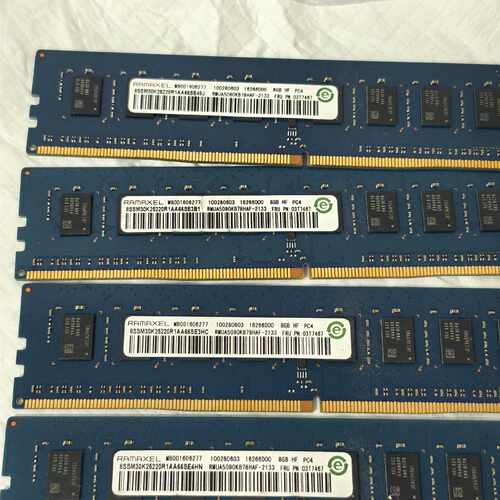 【议价-可维修】Ramaxel DDR4 8G内存条 蓝色PCB 单面颗粒 全新/