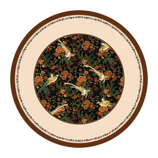 范居态度梦华录圆桌垫小茶几隔热耐高温保护垫新中式轻奢高级感