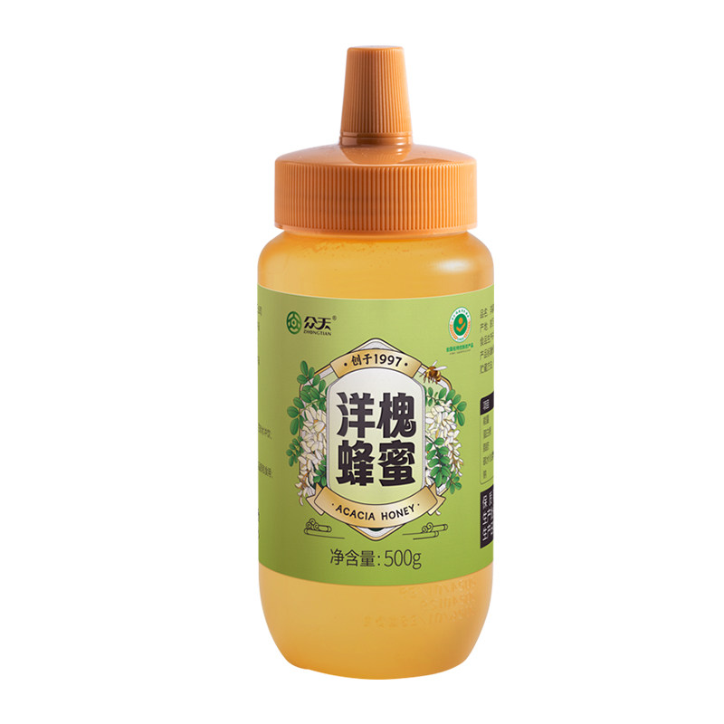 众天秦岭百花土蜂蜜洋槐蜂蜜