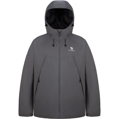 骆驼户外棉服外套男女款2025冬新款拒水金标P棉衣防寒羽绒外套男