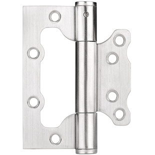 304D不锈钢子母合页4寸5寸静音轴承木门合页免开槽折页铰链合叶