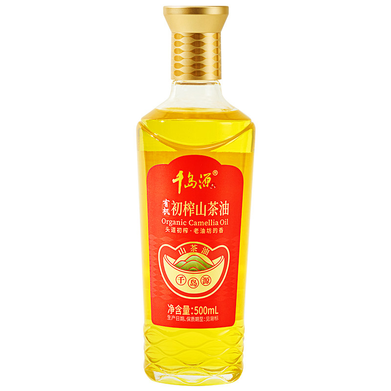 千岛源有机初榨茶油零反式脂肪酸