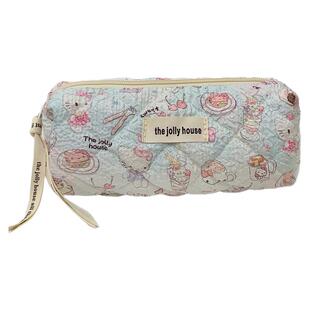 韩系ins卡通笔袋大容量文具袋高颜值女生新款铅笔盒初中生收纳包