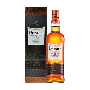 Dewar‘s/帝王苏格兰进口洋酒12年调和威士忌焕新版