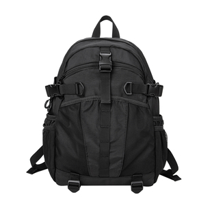 自由大道轻便双肩包男潮牌大容量旅行背包大学生书包女高中初中生