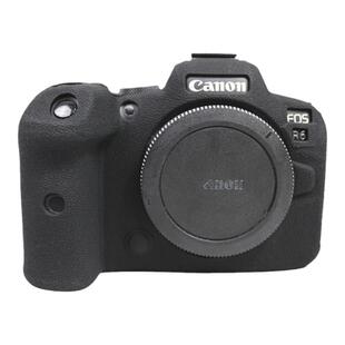 适用于佳能R8相机包EOS5硅胶套R6/R7磨砂保护套R100防撞壳荔枝纹