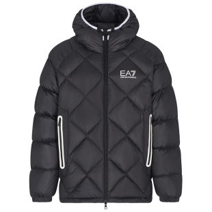 Armani/阿玛尼EA7 男士加厚保暖连帽外套羽绒服 7M001001 AF15923