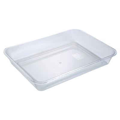 亚克力透明卤菜凉菜盘食品展示盘熟食串串托盘麻辣烫长方形方盘