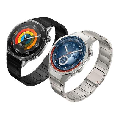 适用华为GT5手表新款5pro磁吸扣工字全钛表带GT4运动gt3/2pro智能watch4pro男士3pronew高级watchgt5秋冬金属