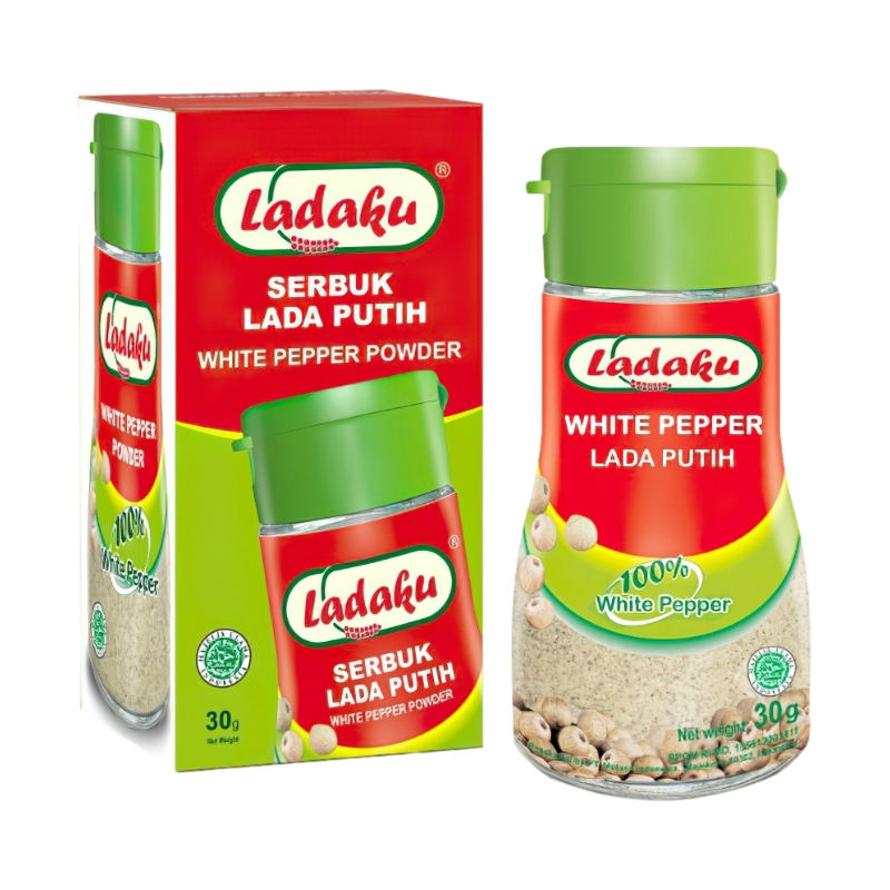 印尼Ladaku辣大姑白胡椒粉纯胡椒粉white pepper powder 30g