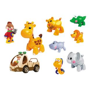 TOLO动物系列探险套装男女孩多功能幼儿园亲子儿童礼物玩具模型