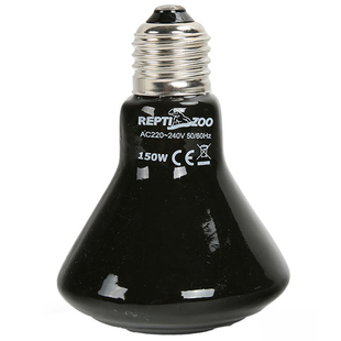 Reptizoo陶瓷加热灯泡无光取暖鹦鹉宠物爬宠刺猬蜥蜴保温陶瓷灯罩