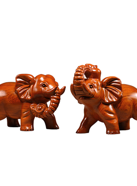 实木整料雕刻招财纳福元宝象店铺