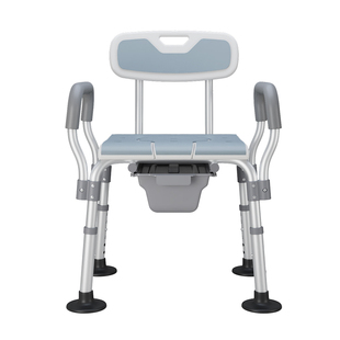 老年人坐便椅家用移动马桶洗澡椅子加固防滑残疾人孕妇蹲厕改坐厕
