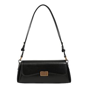 香港代购高级质感法棍腋下包包女2025新款潮小众复古单肩斜挎小包