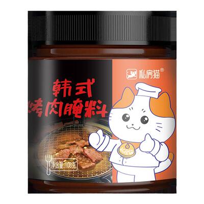 私房猫108g韩式烤肉腌料