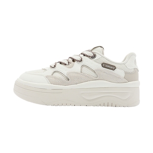 乔丹果冻鞋2026新款厚底增高女运动板鞋网面透气休闲鞋子潮流女鞋