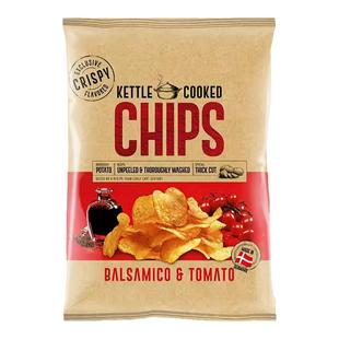 丹麦进口恩美斯薯片原厚切Kettle Cooked Chips带皮土豆膨化零食