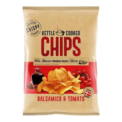 丹麦进口恩美斯薯片原厚切Kettle Cooked Chips带皮土豆膨化零食