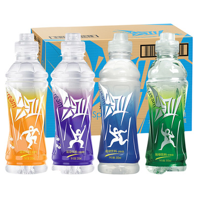 农夫山泉尖叫电解质饮料550ml*8瓶多肽型纤维型功能运动西柚