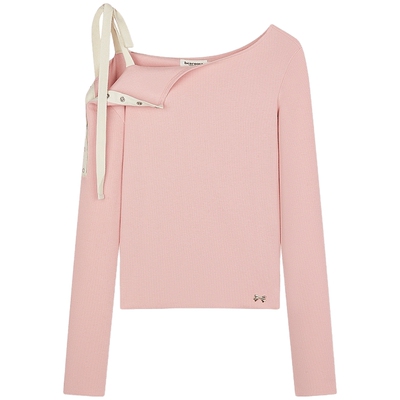 TEENIEWEENIEbearnova一字肩TT恤