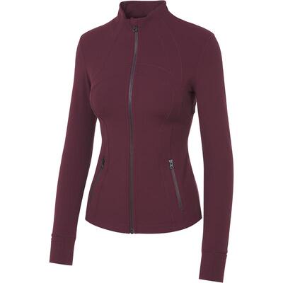 凡圣瑜伽高端气质塑形长款外套