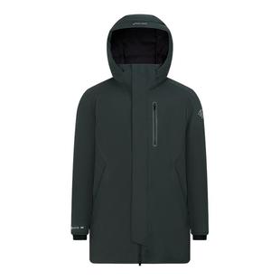 波司登户外冬季男中款户外高蓬鹅绒goretex面料连帽厚羽绒服