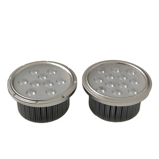 led斗胆灯灯芯AR111内胆灯杯7w12瓦灯头11cm灯泡ar90格栅射灯光源